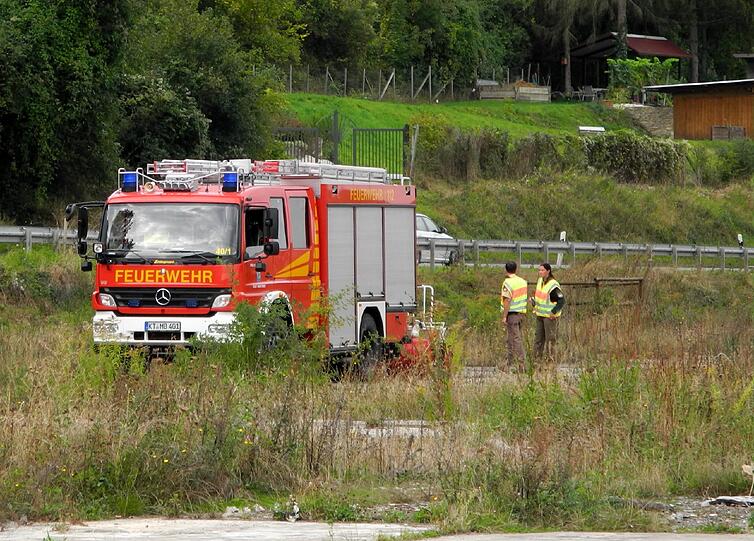 Offenbar stürzte sich der Vater mit seinen Söhnen von dieser Autobahnbrücke.