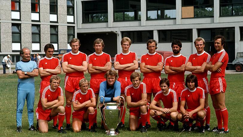 Gewann 1976 den Europapokal der Landesmeister: Der FC Bayern um Sepp Maier.