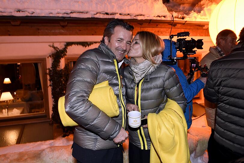 Jochen Schätz und Freundin Daniela Maurer