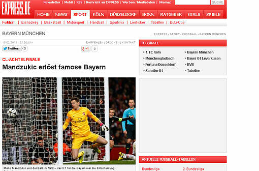 Weitere Pressestimmen Bayern Arsenal