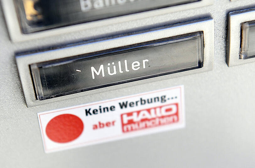 Müller führt in ganz Deutschland, in Bayern ist ein anderer Name auf Platz eins.