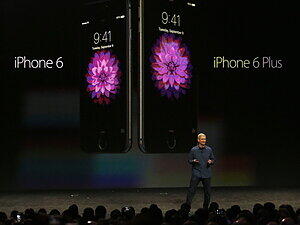 Die iPhones: Das iPhone 6 und iPhone 6 plus.