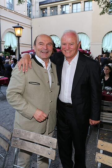 Sepp Krätz und Werner Baldessarini.