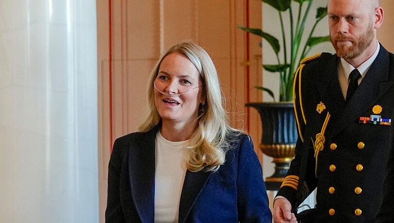 Die norwegische Kronprinzessin Mette-Marit leidet unter einer schweren Lungenfibrose. (Archivbild)