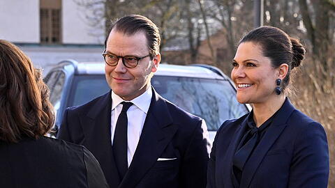 Ein gewohnter Anblick: Kronprinzessin Victoria von Schweden trägt, wie so oft bei öffentlichen Terminen, einen Dutt.
