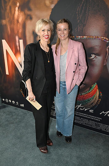 Katja Eichinger mit Tochter Nina