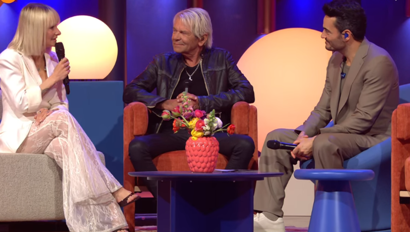Matthias Reim war mit seiner Frau Christin Stark in der "Giovanni Zarrella Show" zu Gast. Matthias Reim war mit seiner Frau Christin Stark in der "Giovanni Zarrella Show" zu Gast.