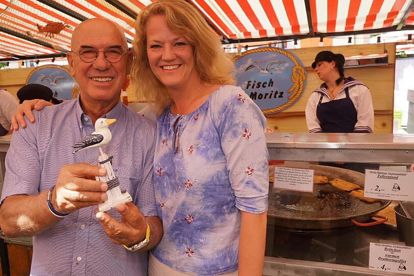 Otto Retzer und Nicole Brühl.