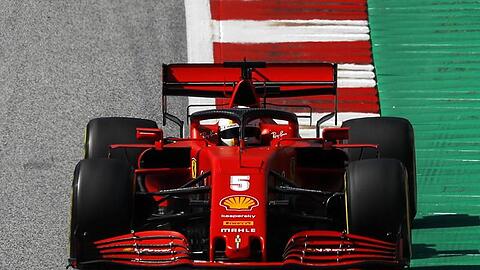 Enttäuschte mit Rang 16 beim Training: Sebastian Vettel.