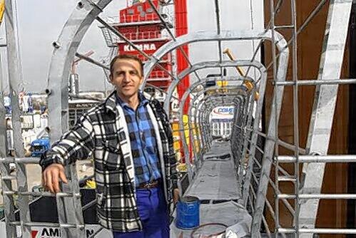 Jimmy  Camureu gehört zu den tausenden Mitarbeitern, ohne die eine bauma nicht aufgebaut werden könnte.