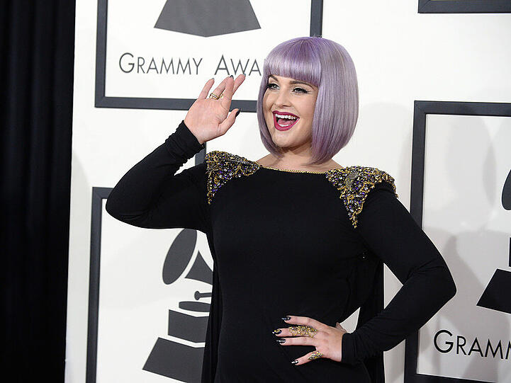 Bei den Grammy Awards konnte Kelly Osbourne noch lachen
