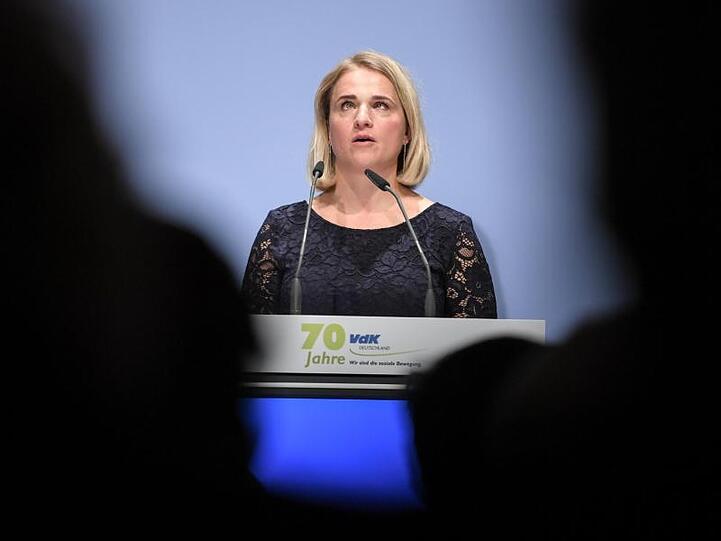 Verena Bentele, Präsidentin des Sozialverbandes VdK. Foto: Britta Pedersen/dpa-Zentralbild/dpa/Archivbild