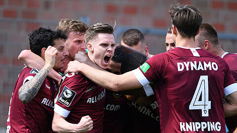 Dynamo Dresden übernimmt die Tabellenführung in der 3. Liga.