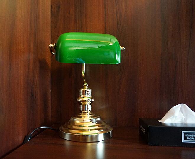 So eine Lampe kann man auch im echten Orient-Express finden.