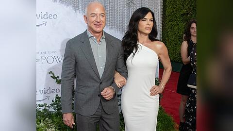 Sollen sich verlobt haben: Jeff Bezos und Lauren Sánchez.