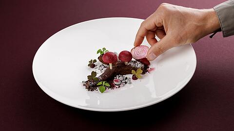 Spezialitäten aus der Sterneküche des Aubergine.