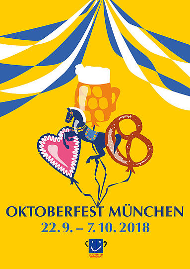 Oktoberfest-Plakat-Entwurf.