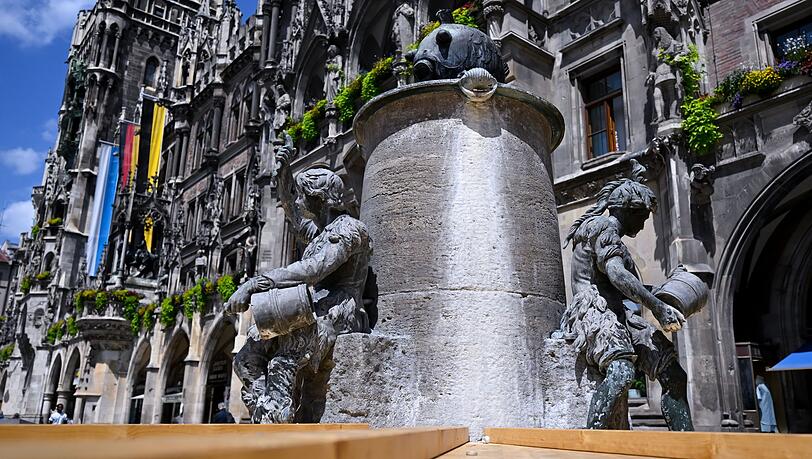 Der Fischbrunnen ist derzeit trocken (Archivbild).