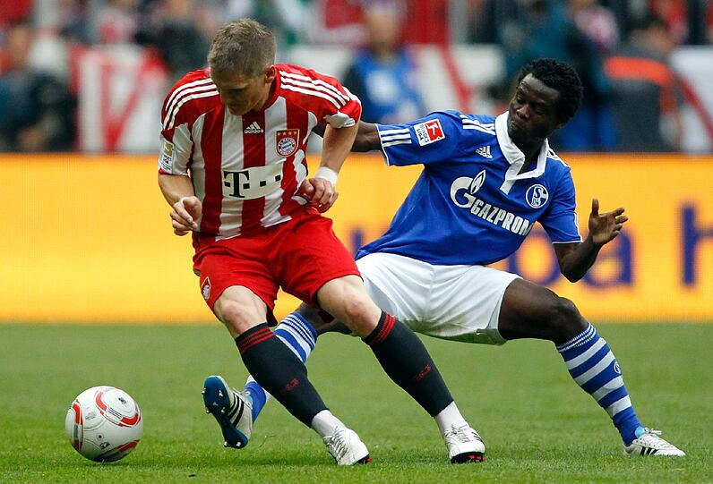 Bastian Schweinsteiger im Spiel gegen Schalke.