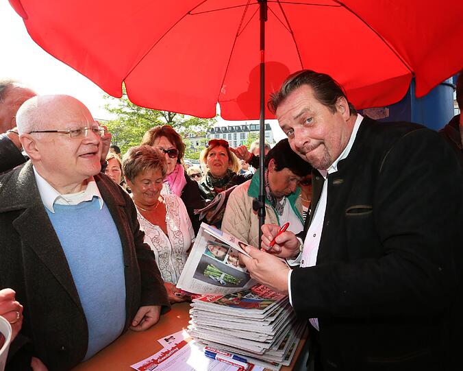 Ein weiteres Münchner Original:  Kabarettist und Schauspieler Andreas Giebel