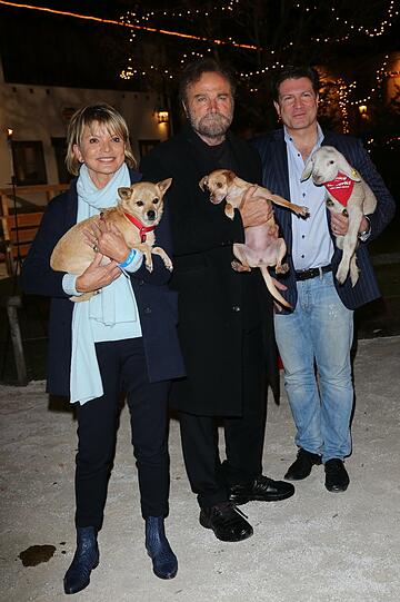 Uschi Glas, Franco Nero und Francis Fulton Smith