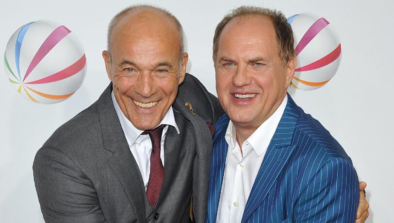 Heiner Lauterbach und Uwe Ochsenknecht Heiner Lauterbach und Uwe Ochsenknecht