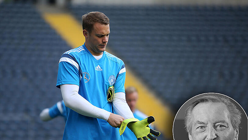 MANUEL NEUER: NOTE 3.
Zu fangen gab&rsquo;s im Grunde nichts für den Nationaltorhüter. War mehr als elfter Feldspieler gefragt mit vielen Aktionen nach Rückpässen im Spielaufbau. Mit Weltklasse-Abschlagvorlage auf Reus (55.). Machtlos bei Longs Schuss zum 0:1-Treffer.