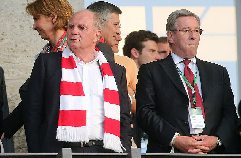 Übernimmt Uli Hoeneß (l.) die Ämter von Karl Hopfner? Ende des Monats soll eine Entscheidung folgen.