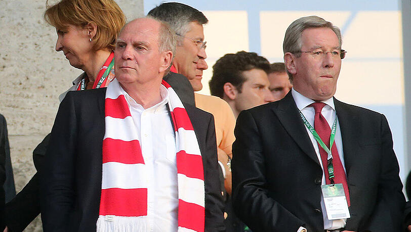 Übernimmt Uli Hoeneß (l.) die Ämter von Karl Hopfner? Ende des Monats soll eine Entscheidung folgen.