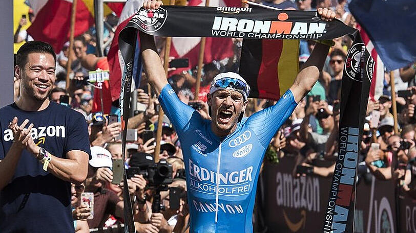Gewinner des Ironman auf Hawaii: Patrick Lange.