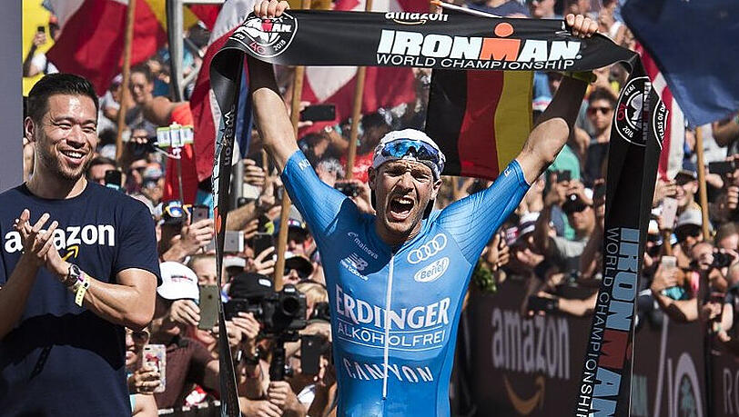 Gewinner des Ironman auf Hawaii: Patrick Lange. Gewinner des Ironman auf Hawaii: Patrick Lange.