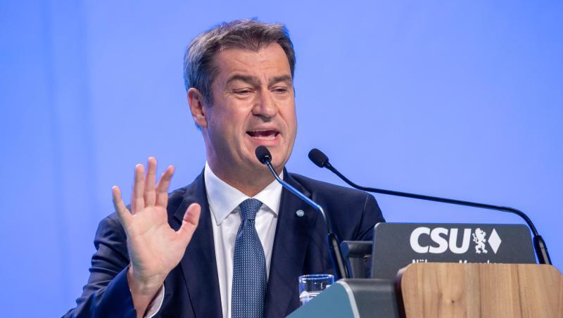 Markus Söder bleibt Parteivorsitzender der CSU.
