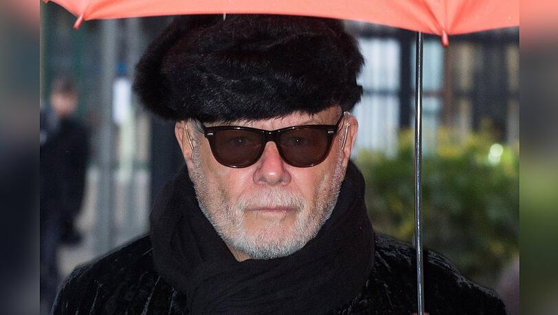 Paul Gadd alias Gary Glitter 2015 bei seinem Gerichtsverfahren.