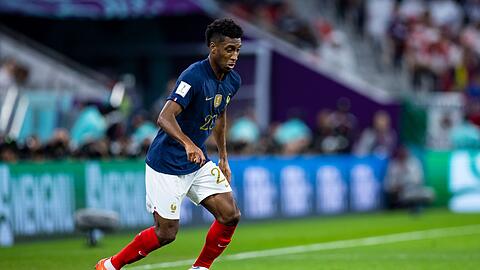 Frankreichs Kingsley Coman in Aktion.