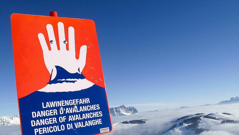 Am Wochenende steigt die Lawinengefahr in den Alpen. Am Wochenende steigt die Lawinengefahr in den Alpen.