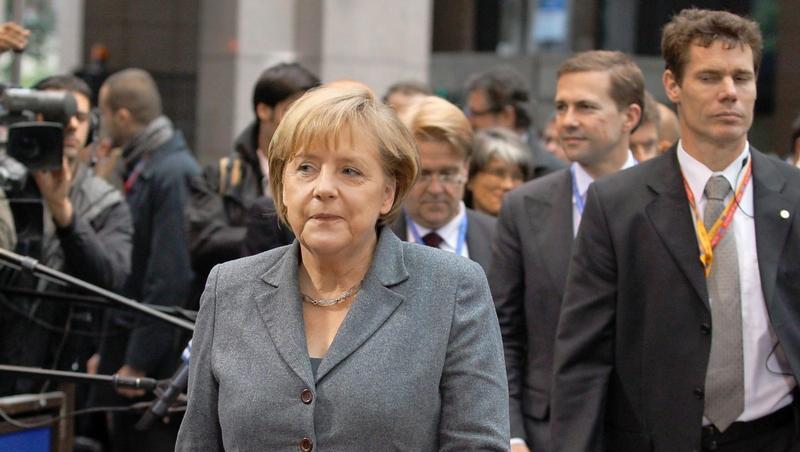 Angela Merkel beim EU-Gipfel in Brüssel Angela Merkel beim EU-Gipfel in Brüssel
