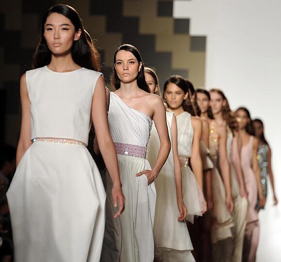 Bilder von der Fashion Week in Mailand 2012