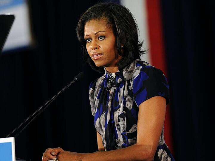 Michelle Obama im Einsatz gegen Fettsucht
