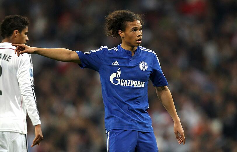Tor mit 70-Meter-Anlauf: Schalke-Talent Leroy Sané.
