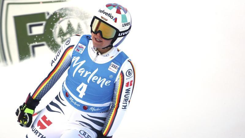 Verpasste am Kronplatz das Podium: Viktoria Rebensburg. Verpasste am Kronplatz das Podium: Viktoria Rebensburg.