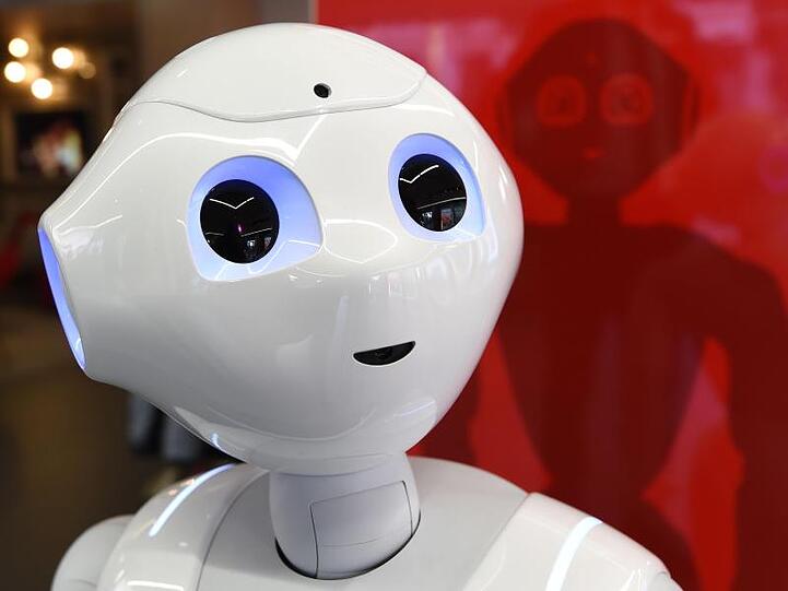 Der Roboter "Luna Pepper". Foto: Carmen Jaspersen/Archiv
