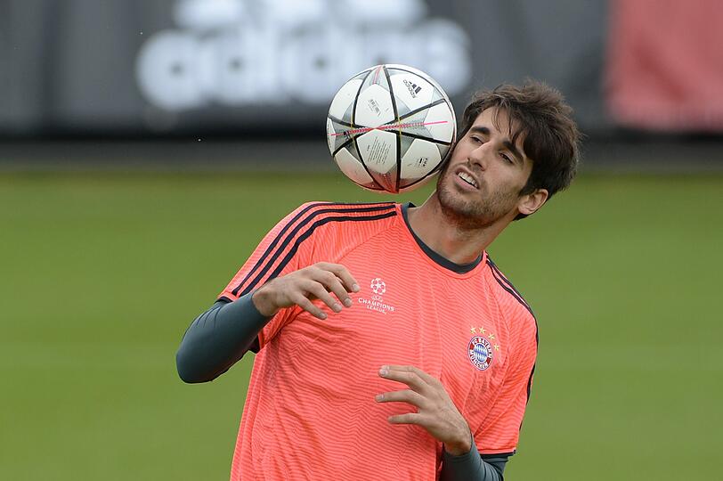 Die Bilder vom Abschlusstraining vor dem Atlético-Spiel.