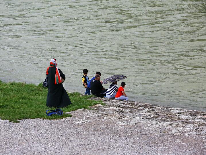 Ein Stück wilde Natur mitten in der Stadt &ndash; die Bilder von der Isar am Wochenende.