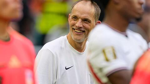 Thomas Tuchel l&auml;chelt wieder.