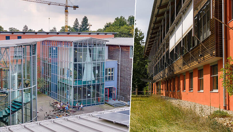 Das Kurt-Huber-Gymnasium in Gräfelfing. Das Kurt-Huber-Gymnasium in Gräfelfing.