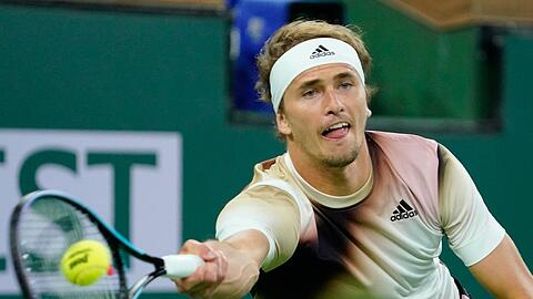 Muss in Indian Wells früh wieder abreisen:  Alexander Zverev.