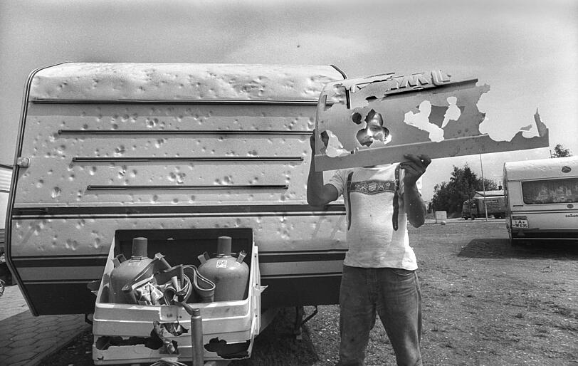 Der Hagelsturm von München war ein Unwetterereignis mit dem bis dahin größten Schaden für die deutsche Versicherungswirtschaft: 3 Milliarden Mark. Der Hagelsturm von München war ein Unwetterereignis mit dem bis dahin größten Schaden für die deutsche Versicherungswirtschaft: 3 Milliarden Mark.