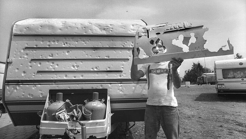 Der Hagelsturm von München war ein Unwetterereignis mit dem bis dahin größten Schaden für die deutsche Versicherungswirtschaft: 3 Milliarden Mark. Der Hagelsturm von München war ein Unwetterereignis mit dem bis dahin größten Schaden für die deutsche Versicherungswirtschaft: 3 Milliarden Mark.