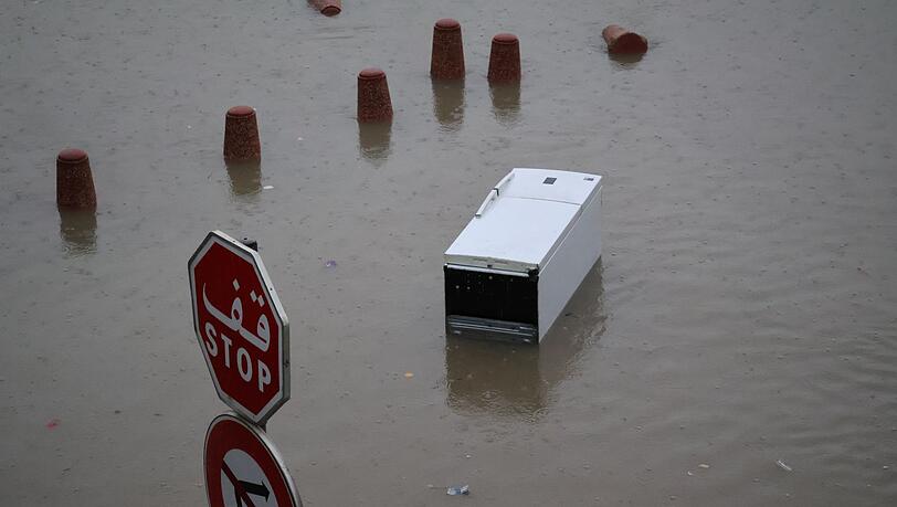 In Tunesien kommt es seit Montag zu schweren Regenf&auml;llen und &Uuml;berschwemmungen.