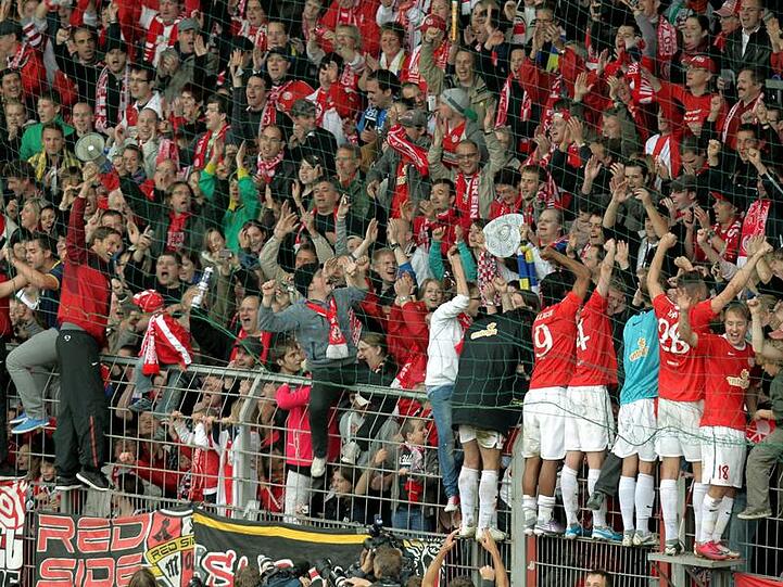 Mainz wie es siegt, lacht udn jubelt - auch am Ende der Saison?